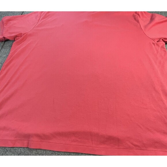 Polo Ralph Lauren Shirt Mens 4XB Red Short Sleeve Red Pony Big Tall Preppy - Picture 16 of 16